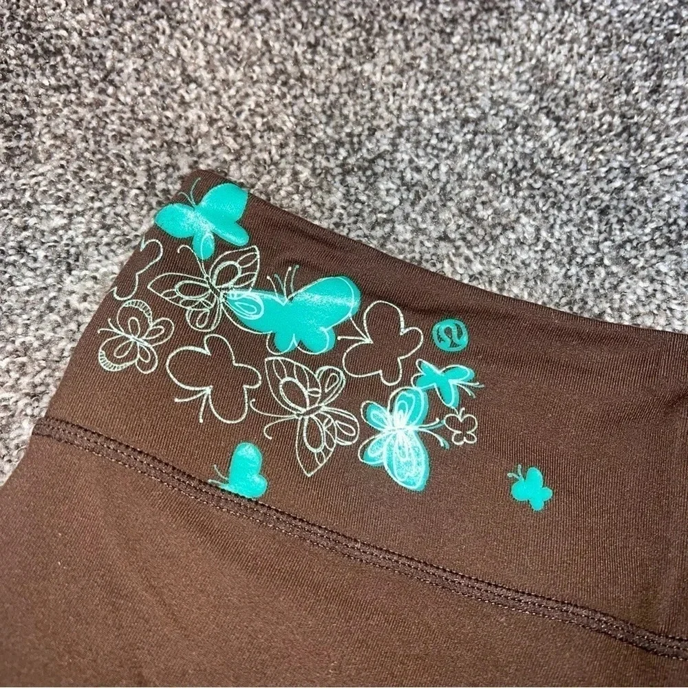 Lululemon Butterfly Biker Shorts size 8